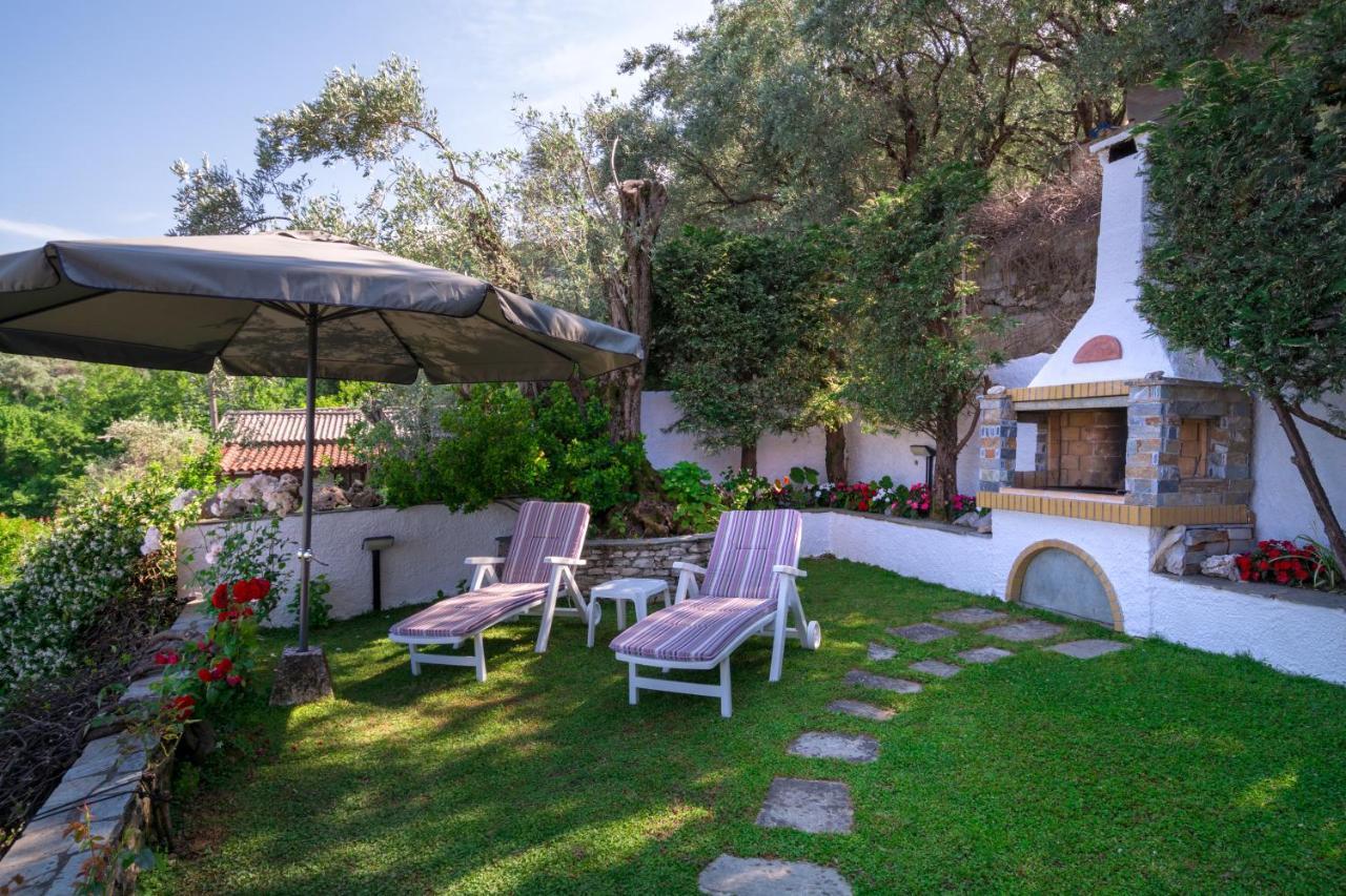 Gardenia Sea View Home Horeftó Kültér fotó