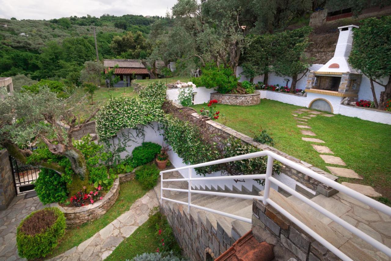 Gardenia Sea View Home Horeftó Kültér fotó