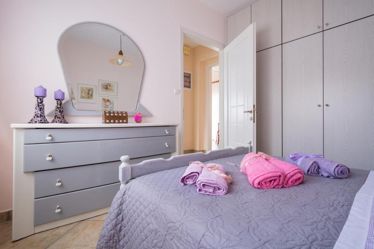 Gardenia Sea View Home Horeftó Kültér fotó