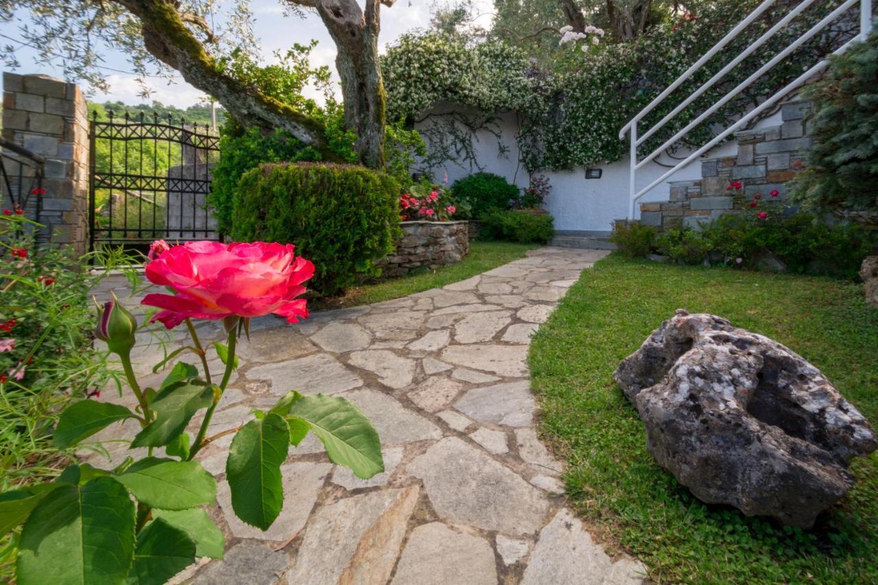 Gardenia Sea View Home Horeftó Kültér fotó